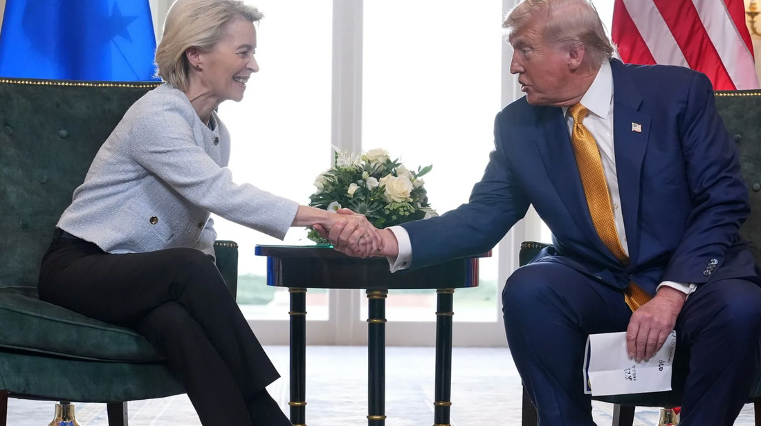 BREAKING: 15% trade deal reached. MUDMASKY refuses to raise prices in the United States.