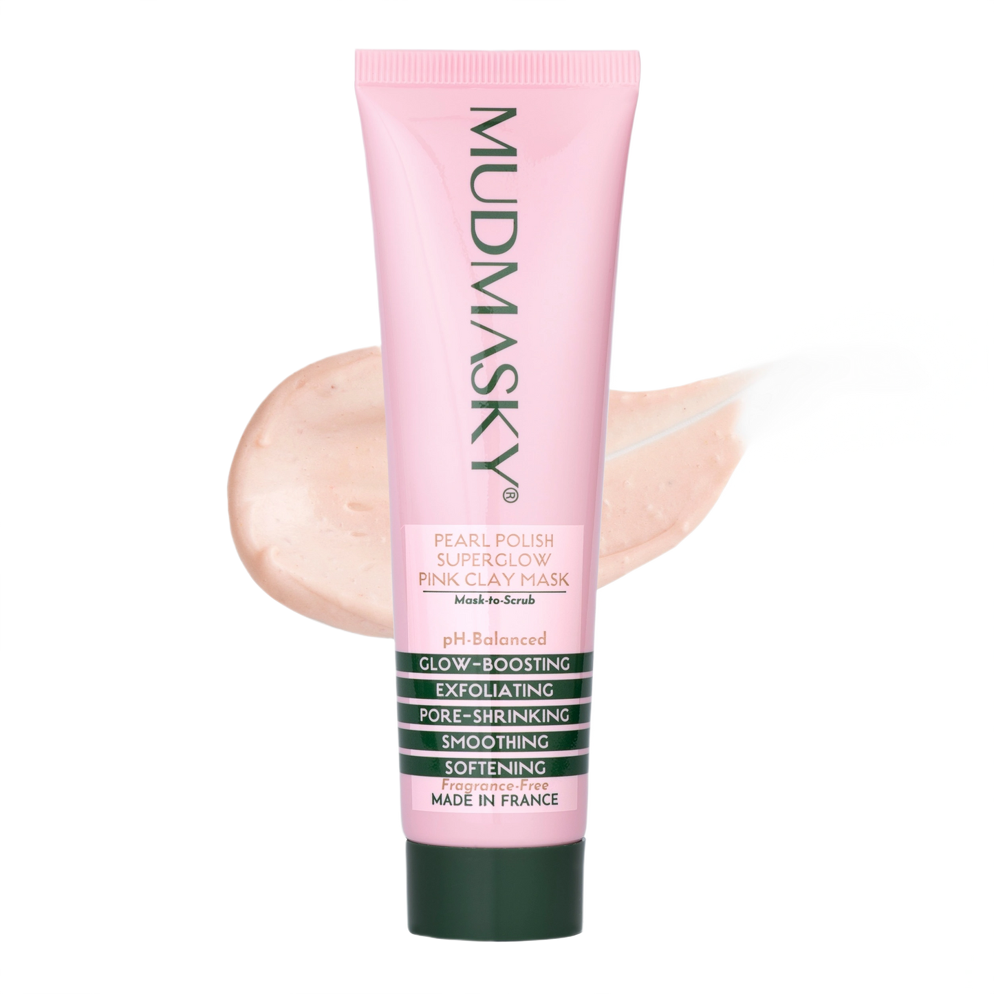 Pearl Polish Superglow Pink Clay Mask